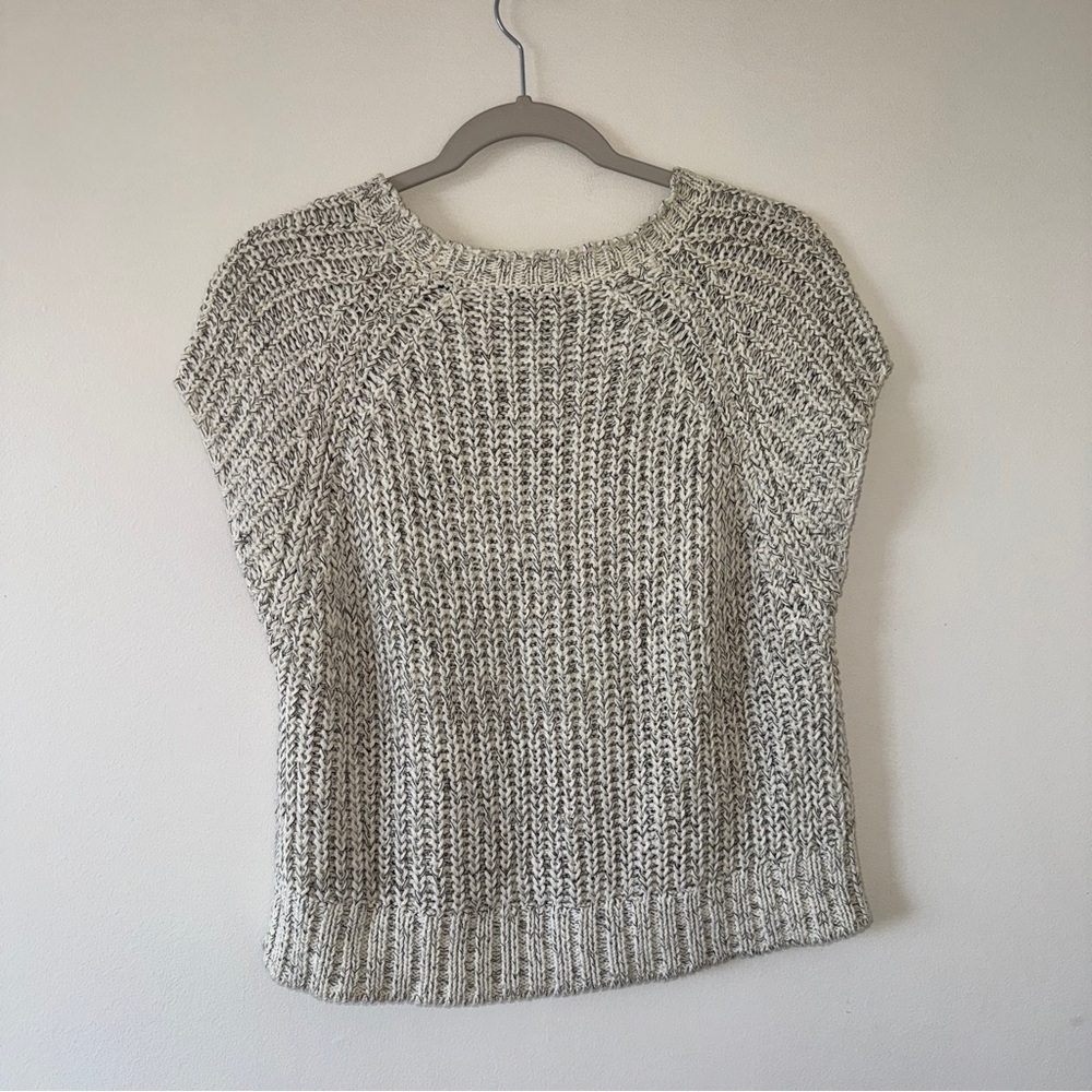 ATM Anthony Thomas Melillo Chunky Mouline Raglan Sweater In Cream - XS - Picture 4 of 6